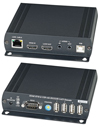 HKM01 — комлект для передачи HDMI/USB/Аудио по сети Ethernet с возможностью мультиточечности